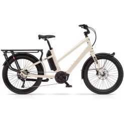 Benno Bikes Boost E 10D CX Step-Through Beige