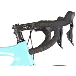 Bianchi Aria Aero 105 Di2 Disc Türkis -Fahrrad Rabatt Geschäft bianchi aria aero 105 di2 disc celeste black full glossy 4