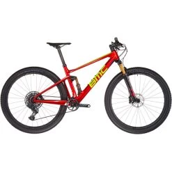 BMC Fourstroke 01 One Rot/grün 9 BMC Fourstroke 01 One Rot/grün -Fahrrad Rabatt Geschäft bmc fourstroke 01 one chrome cherry red poison green 1