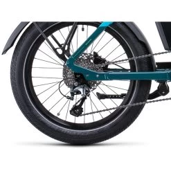 Cube Compact Sport Hybrid 500 Petrol/türkis -Fahrrad Rabatt Geschäft cube compact sport hybrid 500 bluenlime 5