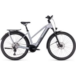 Cube Kathmandu Hybrid SLX 750 Trapez Silber
