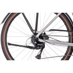 Cube Touring Pro Easy Entry Silber/schwarz -Fahrrad Rabatt Geschäft cube touring pro easy entry pearlysilvernblack 5