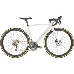 Fons Strada Disco Carbon Pro Damen -Fahrrad Rabatt Geschäft fons strada disco carbon pro women white blue turquoise 1
