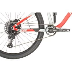 Ghost Kato FS AL Grau/rot -Fahrrad Rabatt Geschäft ghost kato fs light grey pearl riot red matt 6