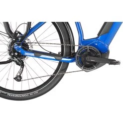 HAIBIKE Trekking 4 Low-Step Blau -Fahrrad Rabatt Geschäft haibike trekking 4 low step gloss matte blue black 6