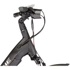 HAIBIKE Trekking 6 Tiefeinsteiger Schwarz -Fahrrad Rabatt Geschäft haibike trekking 6 low step matte black red reflex 4