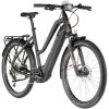 HAIBIKE Trekking 6 Mid Schwarz -Fahrrad Rabatt Geschäft haibike trekking 6 mid matte black red reflex 2