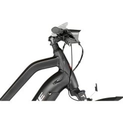 HAIBIKE Trekking 6 Mid Schwarz -Fahrrad Rabatt Geschäft haibike trekking 6 mid matte black red reflex 4