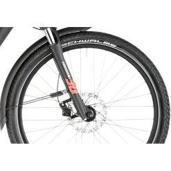 HAIBIKE Trekking 6 Mid Schwarz -Fahrrad Rabatt Geschäft haibike trekking 6 mid matte black red reflex 5