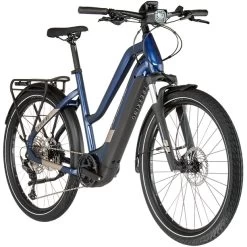 HAIBIKE Trekking 7 Trapez Blau