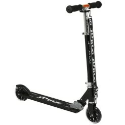 JDBug Street Classic Tretroller 4" Kinder Schwarz