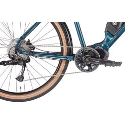 Kona Dew-E Blau -Fahrrad Rabatt Geschäft kona dew e satin gose blue 6