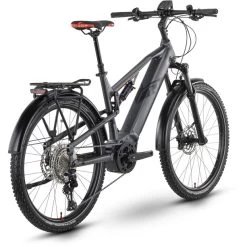 Raymon CrossRay FS E 6.0 Grau/schwarz -Fahrrad Rabatt Geschäft raymon crossray fs e 60 anthracite metallic black b red 3