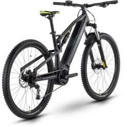 Raymon FullRay 130E 4.0 Schwarz/grün -Fahrrad Rabatt Geschäft raymon fullray 130e 40 black dark grey lime 3