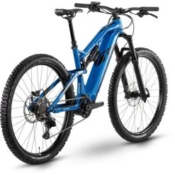Raymon TrailRay 140E 9.0 Blau/schwarz -Fahrrad Rabatt Geschäft raymon trailray 140e 90 new blue black white 3