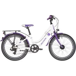 Fahrrad Rabatt Geschäft -Fahrrad Rabatt Geschäft scool chix twin alloy 20 7 s kinder white violett 1
