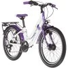 S'cool ChiX Twin Alloy 20 7-S Kinder Weiß/lila -Fahrrad Rabatt Geschäft scool chix twin alloy 20 7 s kinder white violett 2