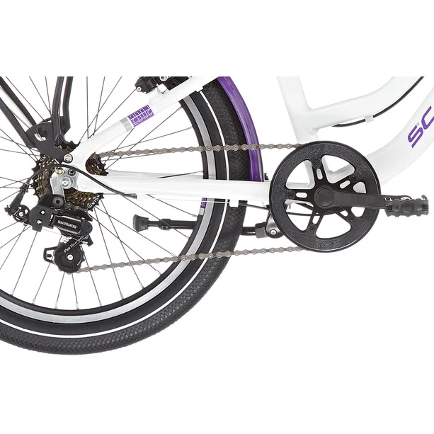 S'cool ChiX Twin Alloy 20 7-S Kinder Weiß/lila 8 S'cool ChiX Twin Alloy 20 7-S Kinder Weiß/lila – Bild 6