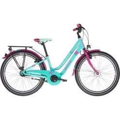 S'cool ChiX Twin Alloy 24 7-S Kinder Türkis/lila 9 S'cool ChiX Twin Alloy 24 7-S Kinder Türkis/lila -Fahrrad Rabatt Geschäft scool chix twin alloy 24 7 s kinder tuerkis violett 1