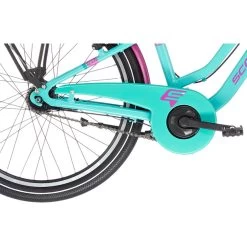 S'cool ChiX Twin Alloy 24 7-S Kinder Türkis/lila 12 S'cool ChiX Twin Alloy 24 7-S Kinder Türkis/lila -Fahrrad Rabatt Geschäft scool chix twin alloy 24 7 s kinder tuerkis violett 4