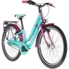 S'cool ChiX Twin Alloy 24 7-S Kinder Türkis/lila -Fahrrad Rabatt Geschäft scool chix twin alloy 24 7 s kinder tuerkis violett 7