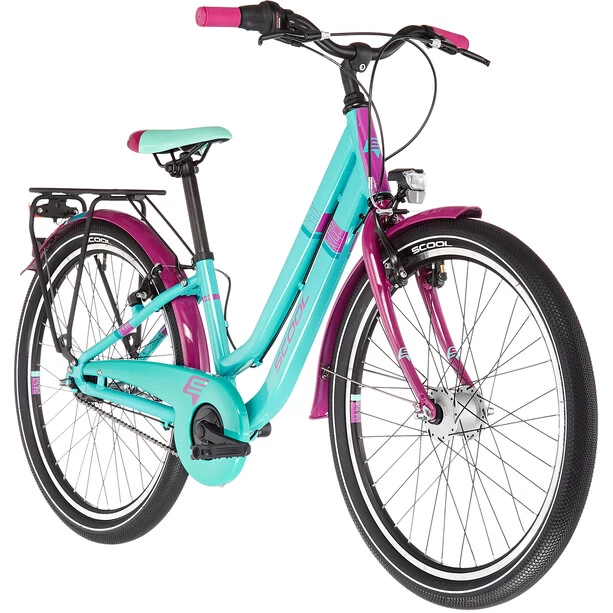 S'cool ChiX Twin Alloy 24 7-S Kinder Türkis/lila 3 S'cool ChiX Twin Alloy 24 7-S Kinder Türkis/lila
