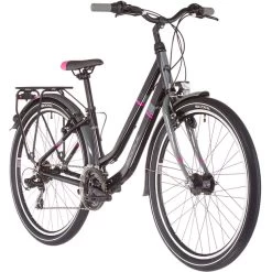 S'cool ChiX Twin Alloy 26 21-S Kinder Schwarz