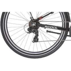 S'cool TroX EVO 26 21-S Kinder Schwarz -Fahrrad Rabatt Geschäft scool trox evo 26 21 s kinder black grey red 5