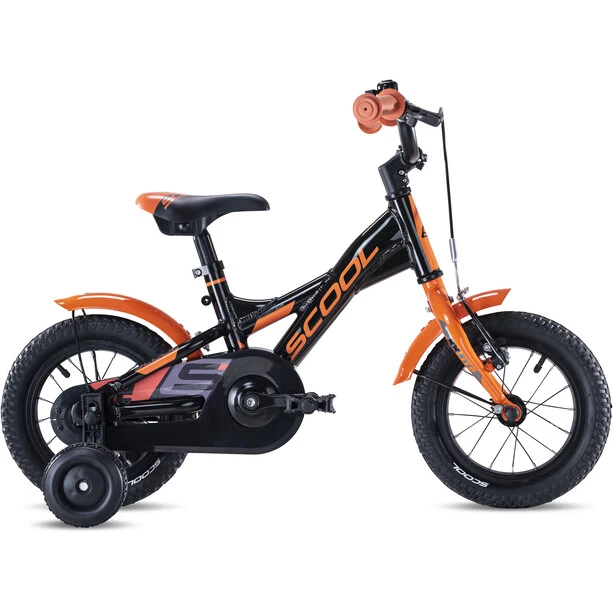 S'cool XXlite Alloy 12 Kinder Schwarz/orange 3 S'cool XXlite Alloy 12 Kinder Schwarz/orange
