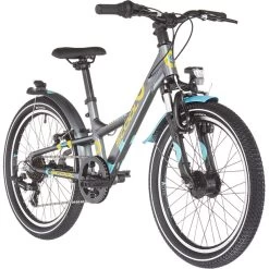 S'cool XXlite Alloy 20 7-S Kinder Grau