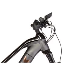 Trek Powerfly FS 7 Schwarz/grau -Fahrrad Rabatt Geschäft trek powerfly fs 7 matte dnister black gloss trek black 2