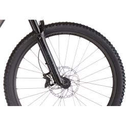 Trek Powerfly FS 7 Schwarz/grau -Fahrrad Rabatt Geschäft trek powerfly fs 7 matte dnister black gloss trek black 3