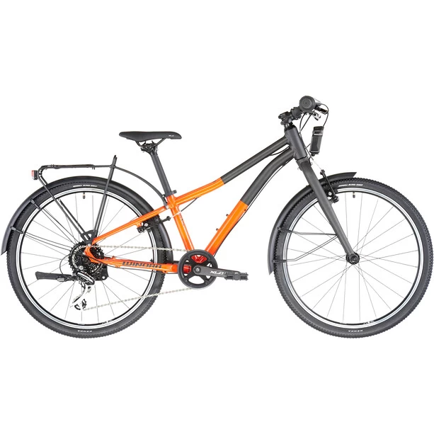 Winora Dash 24" Kinder Orange/schwarz 4 Winora Dash 24" Kinder Orange/schwarz – Bild 2