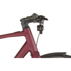 Winora E-Flitzer Rot -Fahrrad Rabatt Geschäft winora e flitzer dark cherry matt 4